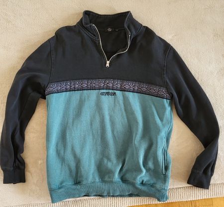 Half Zip GHANDA (AUS) Grösse L