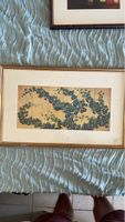 Tableau encadré motif floral