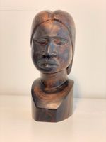Afrikanische Holzskulptur, Vintage Deko für Zuhause!