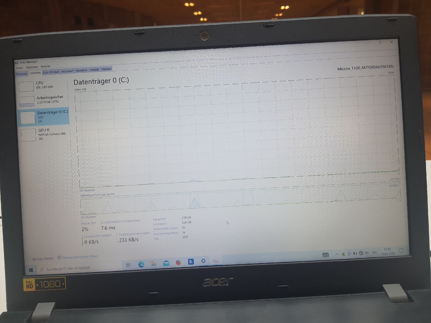 Acer Notebook: Acer Aspire E5-576G Intel i7 – Usato da Flawil venduto da rcnkr 6