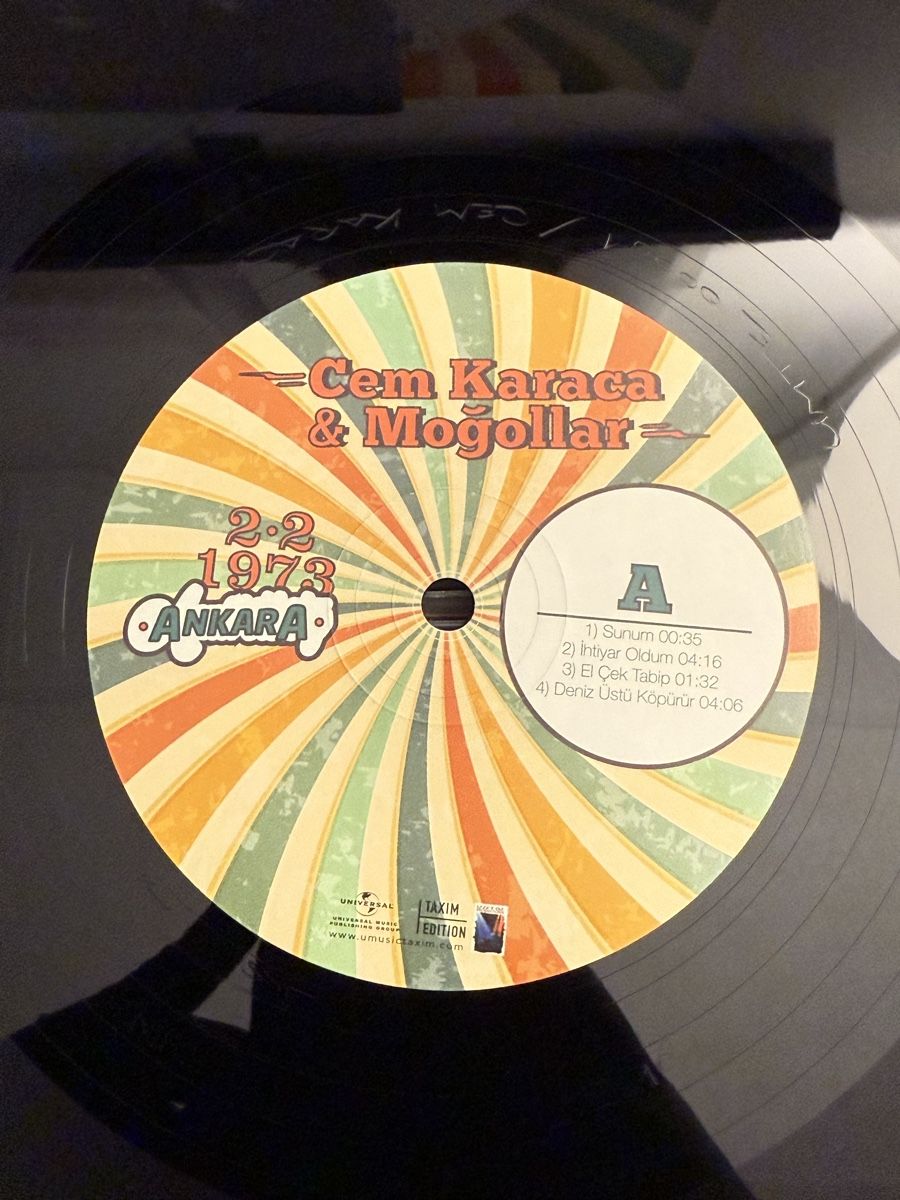 Dischi in vinile: Cem Karaca & Mogollar - Ankara 1973 - Vinyle Rare! – Usato da Delémont venduto da Studio_du_soleil 3
