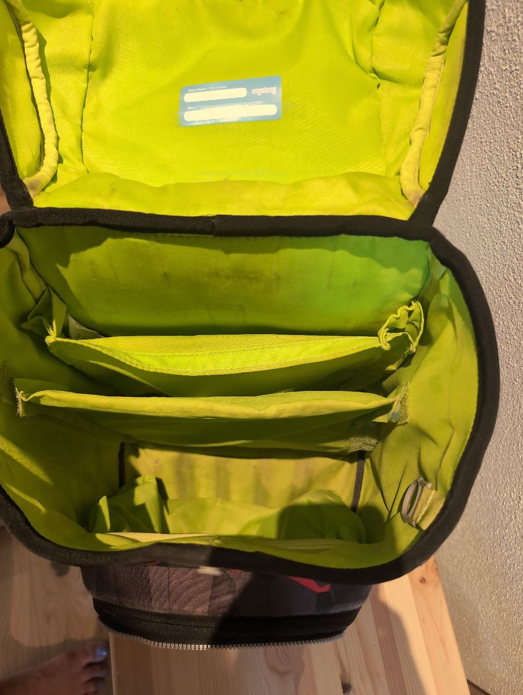 Ergobag Borse & Zaini: Ergobag Schulranzen Modell Ninja gut erhalten – Usato da St.Gallen venduto da Ostschweiz3 4