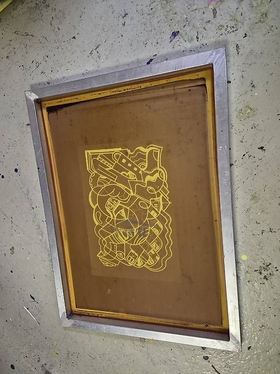 Grafiken & Lithographien: Sérigraphie cadre aluminium – Gebraucht aus Arzier-Le Muids von hbe_r52n
