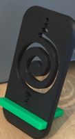 Support Téléphone Portable Design Unique Noir/Vert 📱