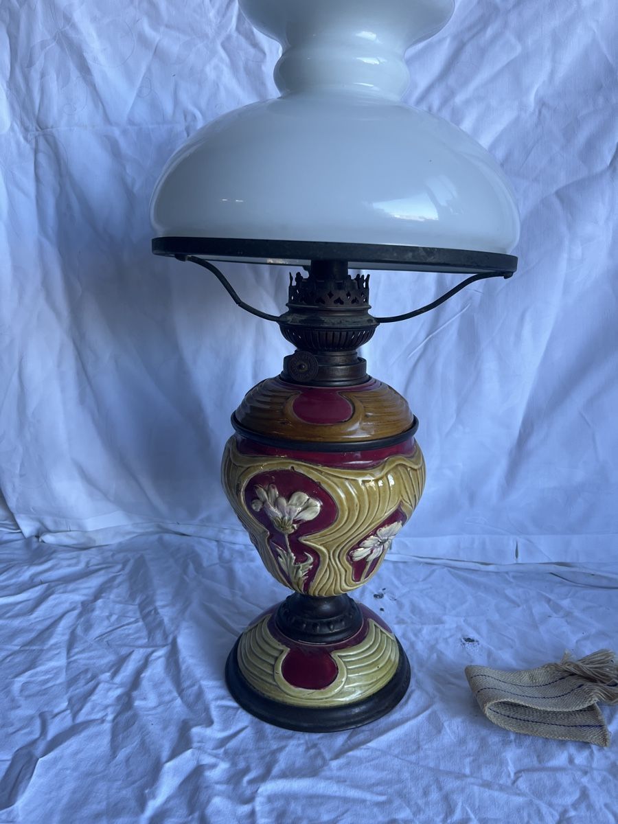 Lampen: Jugendstil Petroliumlampe – Gebraucht aus Brienz BE von hey_z9vg
