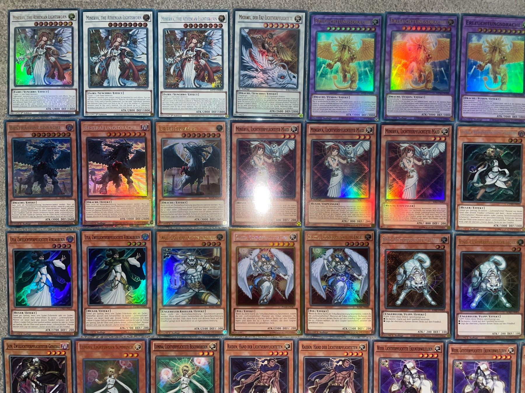 Yugioh Carte collezionabili: YuGiOh Lichtverpflichteter Deck! 66 Karten – Nuovo (secondo la descrizione) da Altstätten SG venduto da ChangeMaker 1
