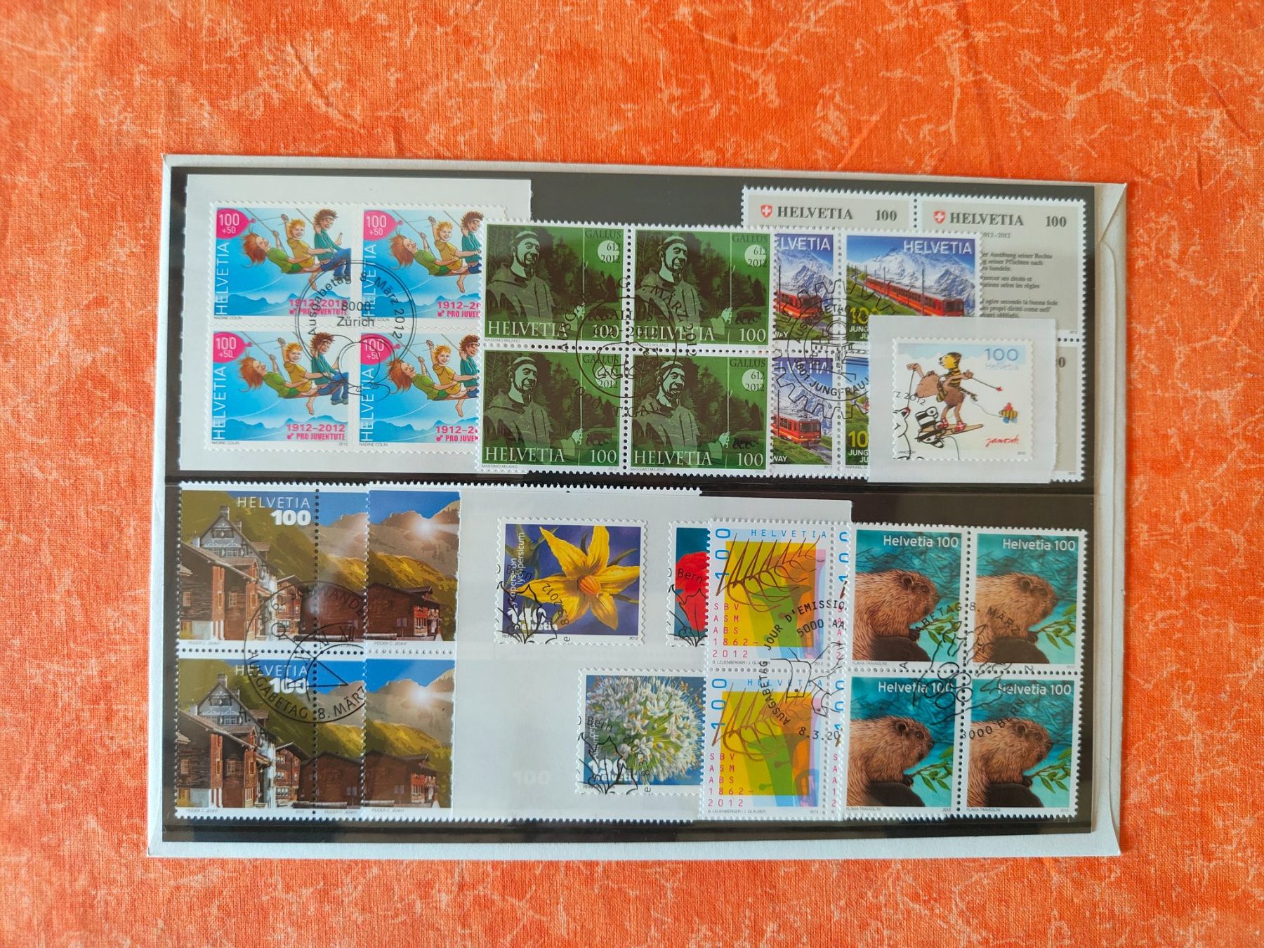 Tutti i francobolli: Timbres 2012 blocs de 4  oblitérés – Nuovo e nell'imballaggio originale da Gryon venduto da Jessicaj87 4