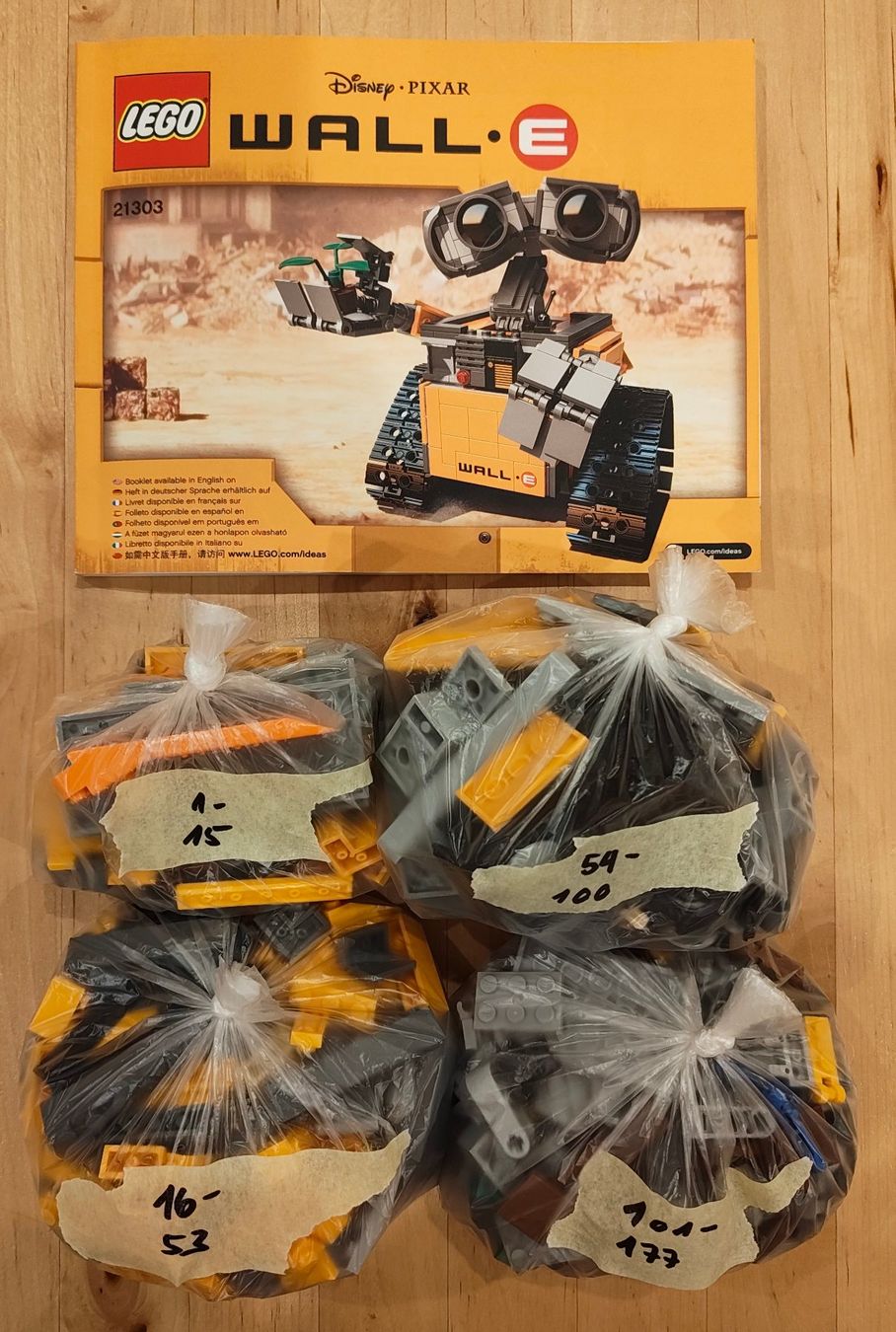 Lego Kit di costruzioni: Lego 21303 - Wall-E – Usato da Turgi venduto da Benaya 1