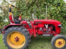 Bucher D2000 Traktor (1961) – Funktionstüchtig, mit Ausweis