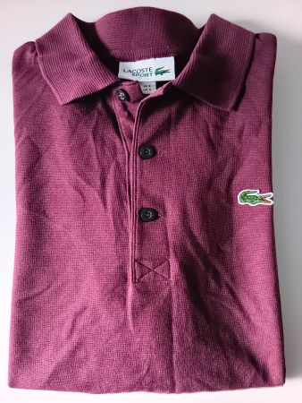 LACOSTE Polo manches longues taille 3 (XS/S)