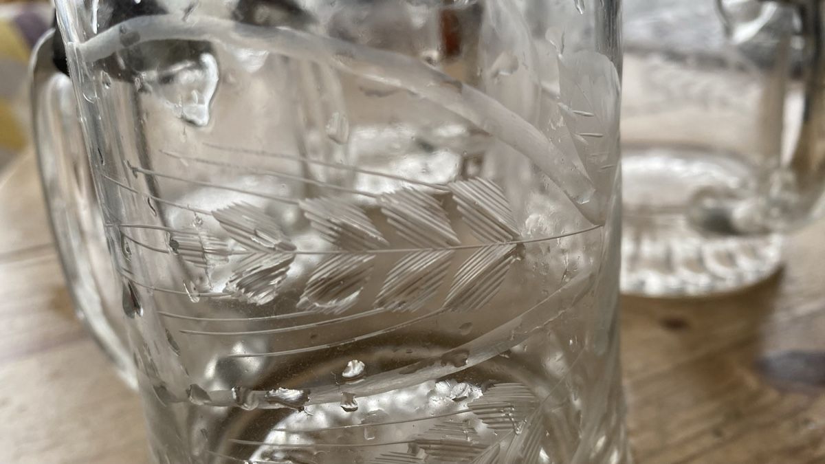Gläser: 4 wunderschöne Bierkrüge mit Deckel – Neu (gemäss Beschreibung) aus Stetten SH von Christian_Stetten 3