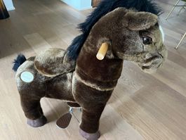 PonyCycle Reitpferd braun mit Zubehör guter Zustand