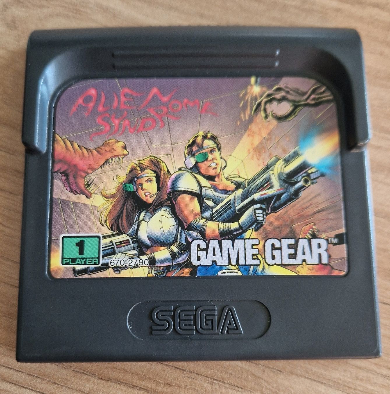 Sega Spiele: Sega Game Gear  Alien Syndrome – Gebraucht aus Rheinau von