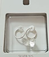 Ohrringe Silber 925 mit Anhänger neu in Verpackung