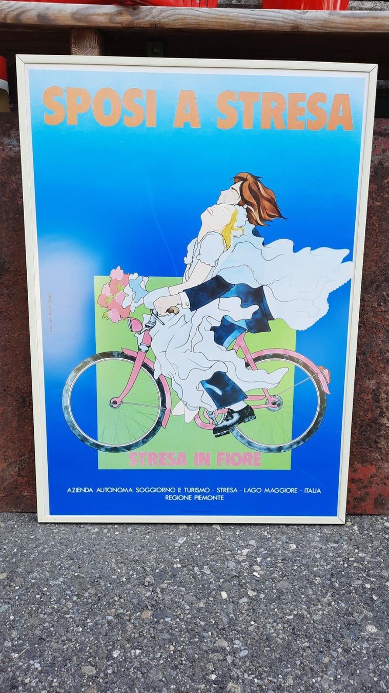 Poster & Bilder: Plakat Sposi a Stresa – Gebraucht aus Weinfelden von JoeBaer