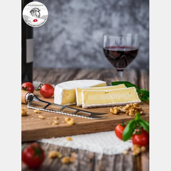 Cibi & Specialità: Käse Bio- Jersey Brie – Nuovo e nell'imballaggio originale da Wald venduto da Schafmilchkaeserei.K 1