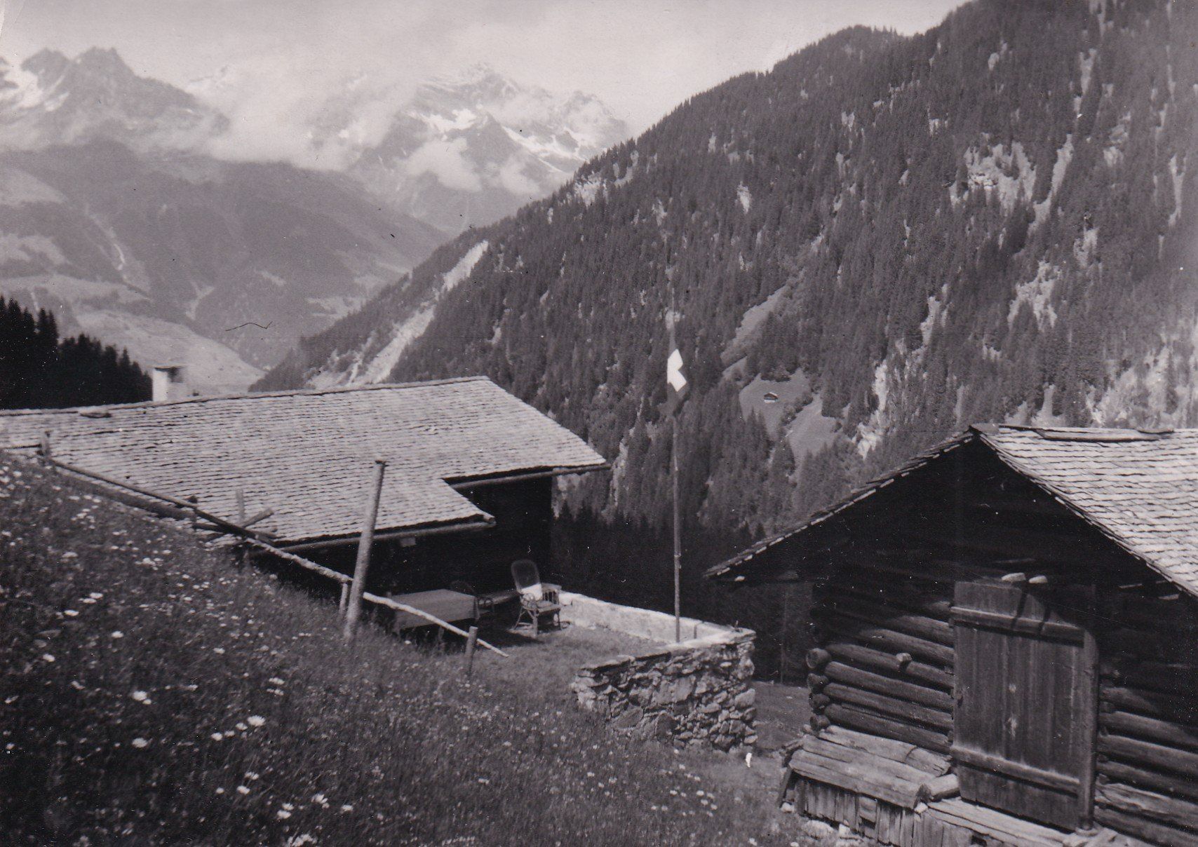 Ansichtskarten: Tampon de Klosters ??  1967 – Gebraucht aus Cormoret von Pascalll2001