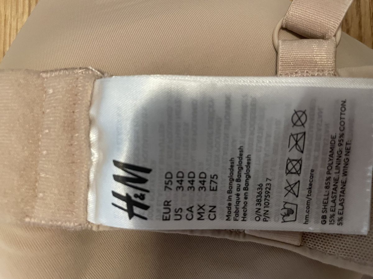 H&M Altra biancheria intima: Umstandsmode BH Still BH 75 D – Usato da Küssnacht am Rigi venduto da car_9p8w 2