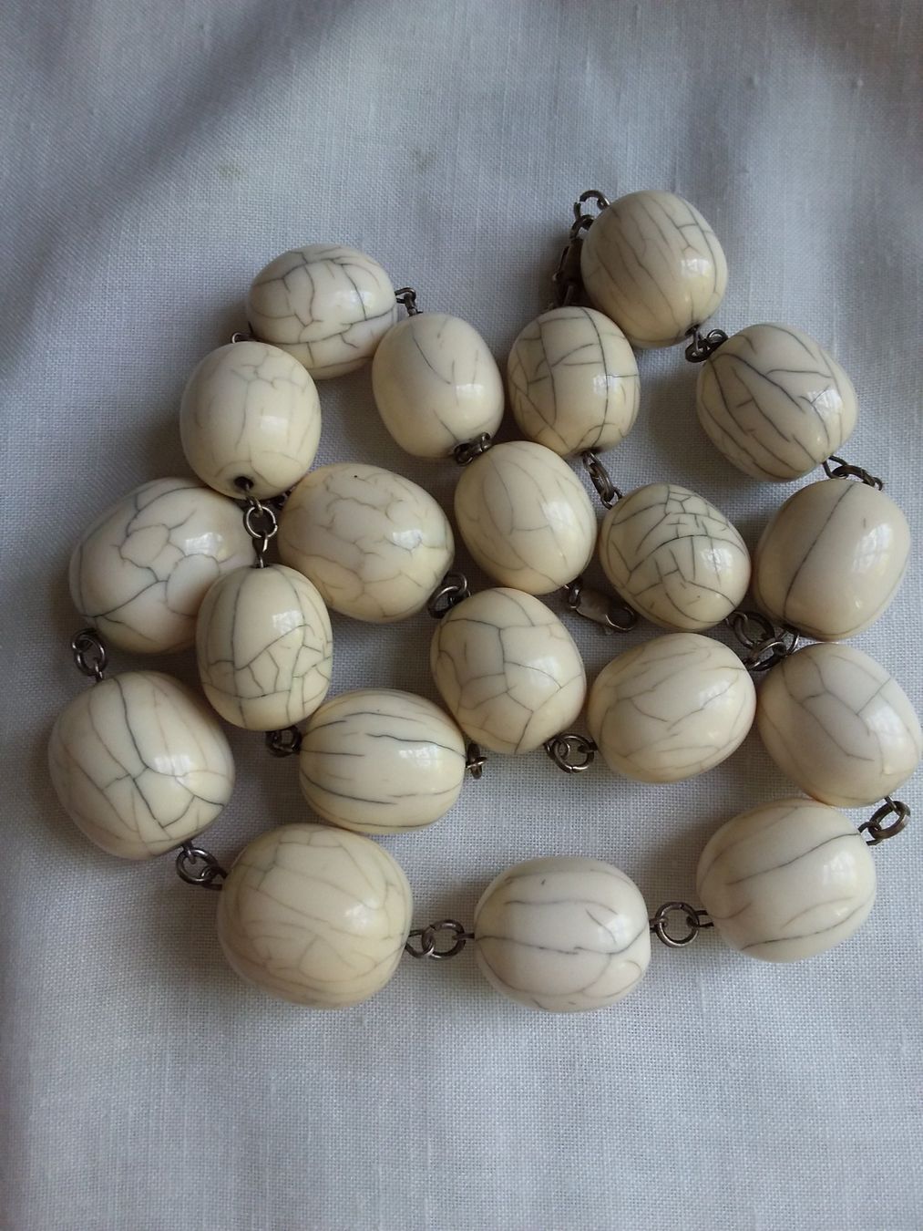 Catenine: Wunderschöne exclusive Knochen Halskette und Armband – Usato da Zürich venduto da helsan 8