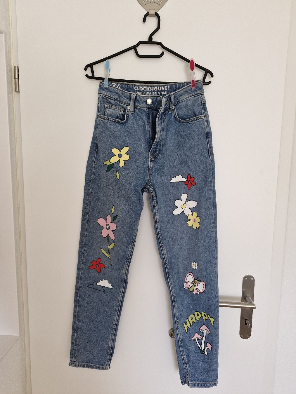 C&A Jeans: High Waist Mom Jeans, Grösse 34 – Usato da Maienfeld venduto da Bounty2016