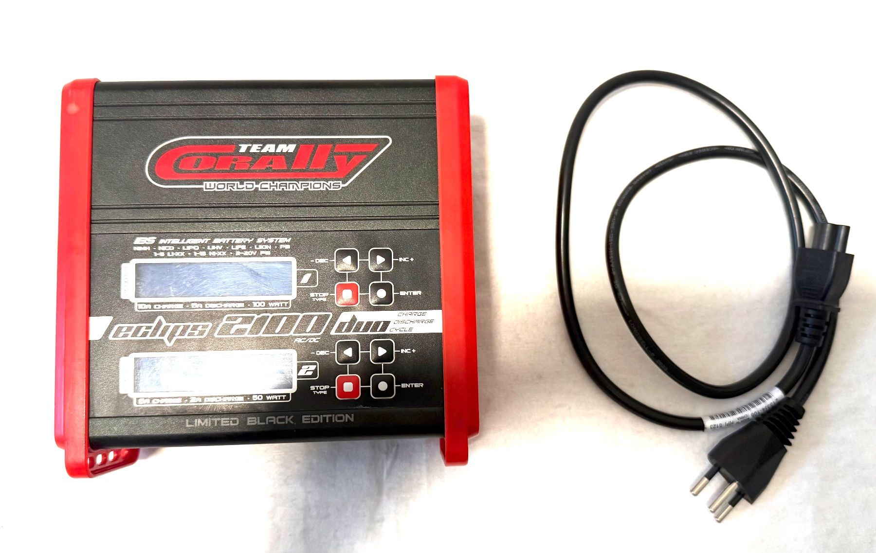 Modellismo RC: CHARGEUR CORALLY ECLIPS 2100 DUO – Usato da Yverdon-les-Bains venduto da Fijo-rc