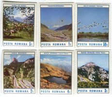 Briefmarken "Natur". Rumänien