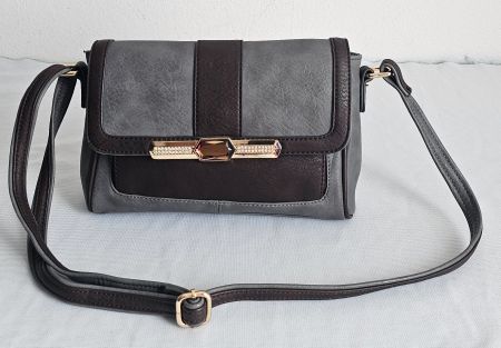 ***GUSSACI*** Damen Umhängetasche Leder