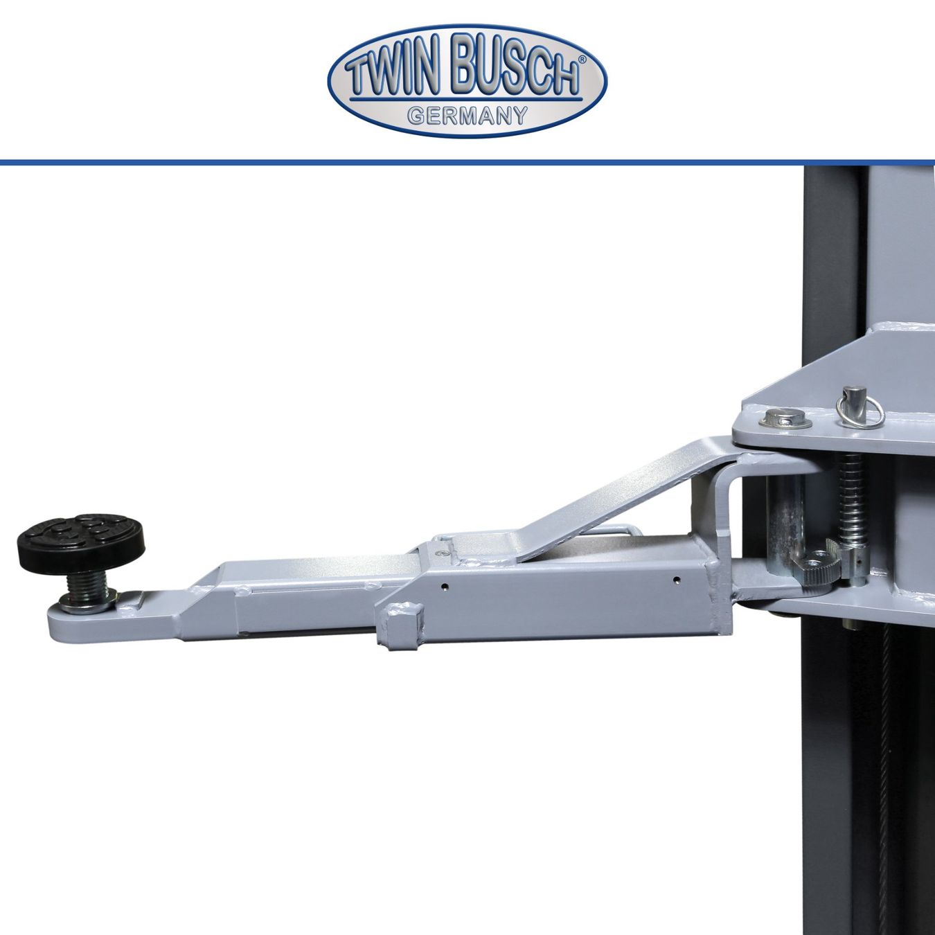 Twin Busch Hebebühne & Wagenheber: Garagenmodell 2 Säulenlift 4,2 t - BASIC autom. - Grey-Line – Neu und originalverpackt aus Rüthi (Rheintal) von Toptool 6