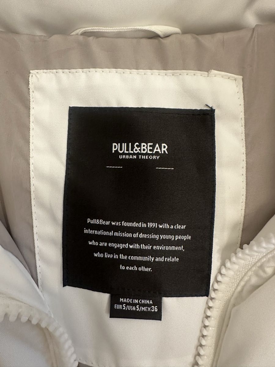 Pull&Bear Jacken: Pull&Bear Winterjacke, Weiss, Gr. S – Gebraucht aus Luzern von nee_zjh6 3