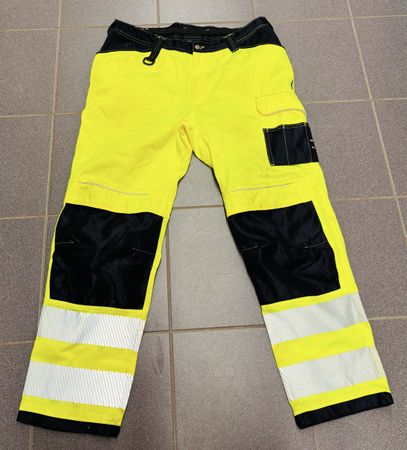 Portwest Warnschutz Hose Gelb/Schwarz Gr. 42" guter Zustand