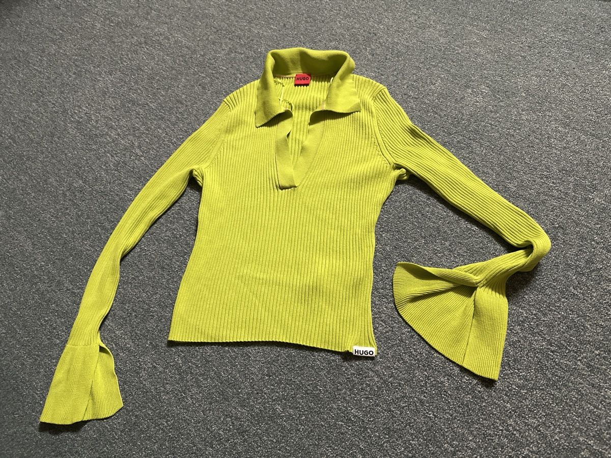 Hugo Boss Maglioni & Felpe: Pullover Hugo Damen Gr L limettengrün  – Nuovo (secondo la descrizione) da Baltschieder venduto da YmroBe