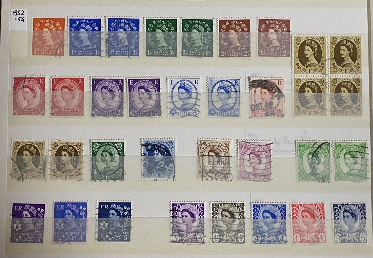 Alle Briefmarken: Timbres - Reine Elisabeth II – Gebraucht aus Petit-Lancy von Solcarm 2