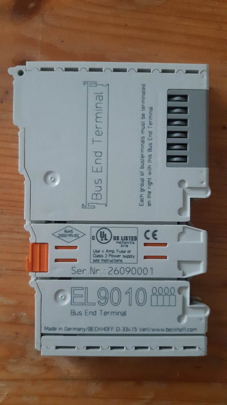 Beckhoff Composants électroniques: Beckhoff EL9010 Bus Endklemme – Neuf (Voir description) à Oey par Parkplatzbrocki 2