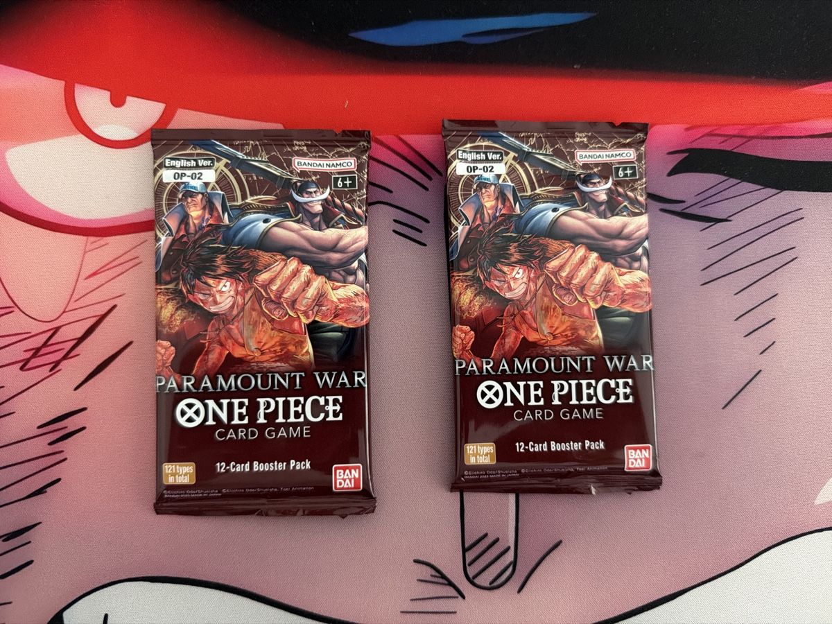One Piece OP-02 Booster Packs 2 Stück neu (Neu und originalverpackt) in ...
