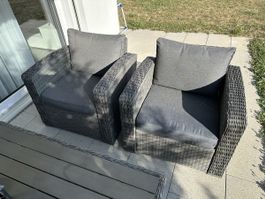 Lounge für Terrasse oder Gartensitzplatz