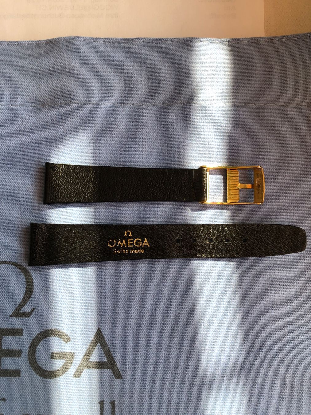 Omega Uhren: Omega Uhrenarmband Original 18mm. – Neu (gemäss Beschreibung) aus Biel/Bienne von winnertaco 2