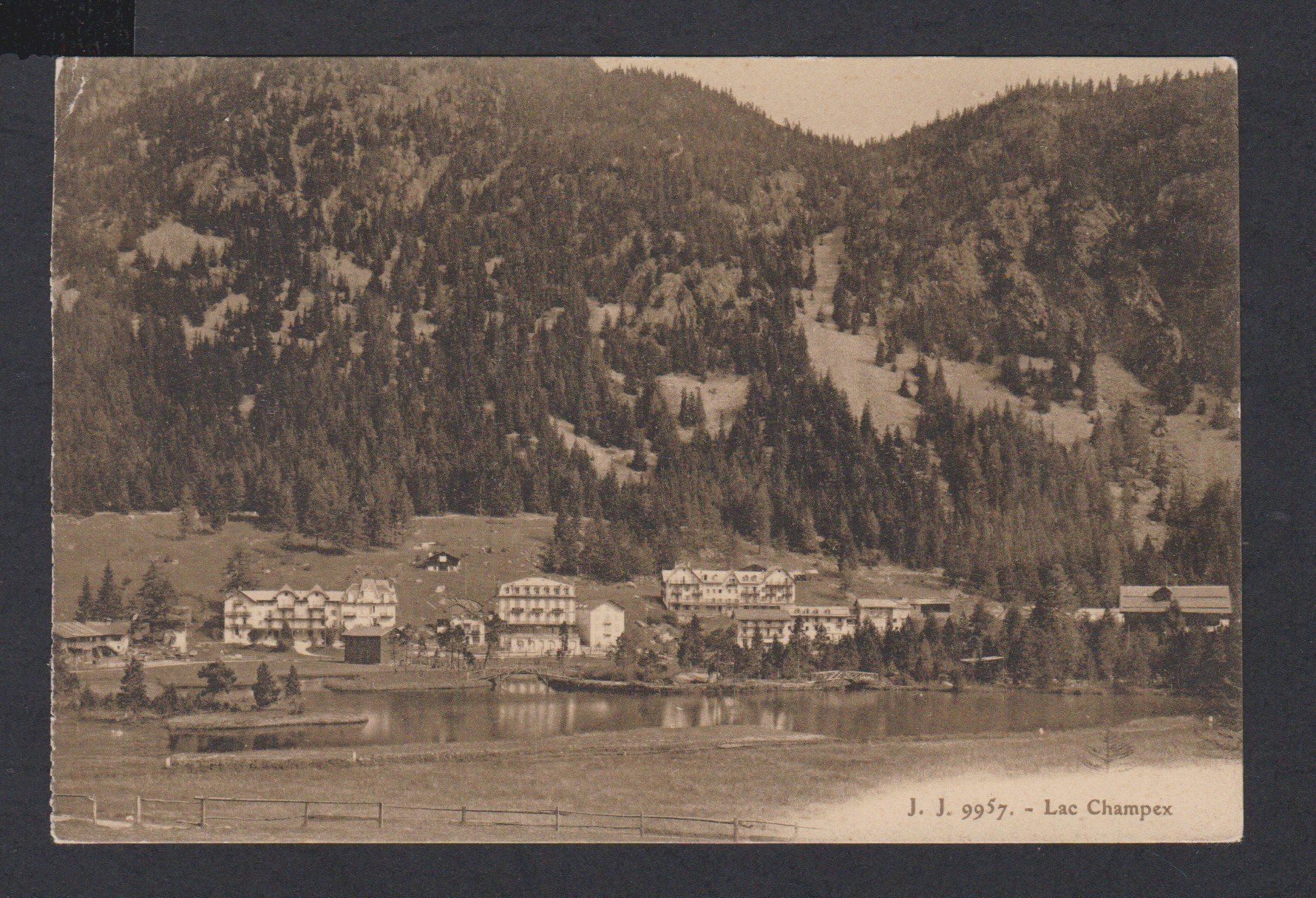 Ansichtskarten: Lac Champex  VD   :   alte Ansichtskarte – Gebraucht aus Vitznau von Ropaku