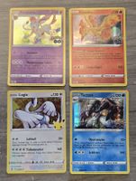 4x Deutsche Holo Pokémon Karte