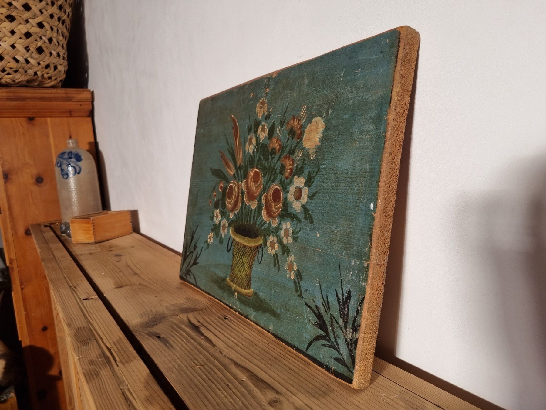 Dipinti: Stilleben-Oelbild auf Holz – Usato da Fürstenaubruck venduto da PizBeverin2018 1