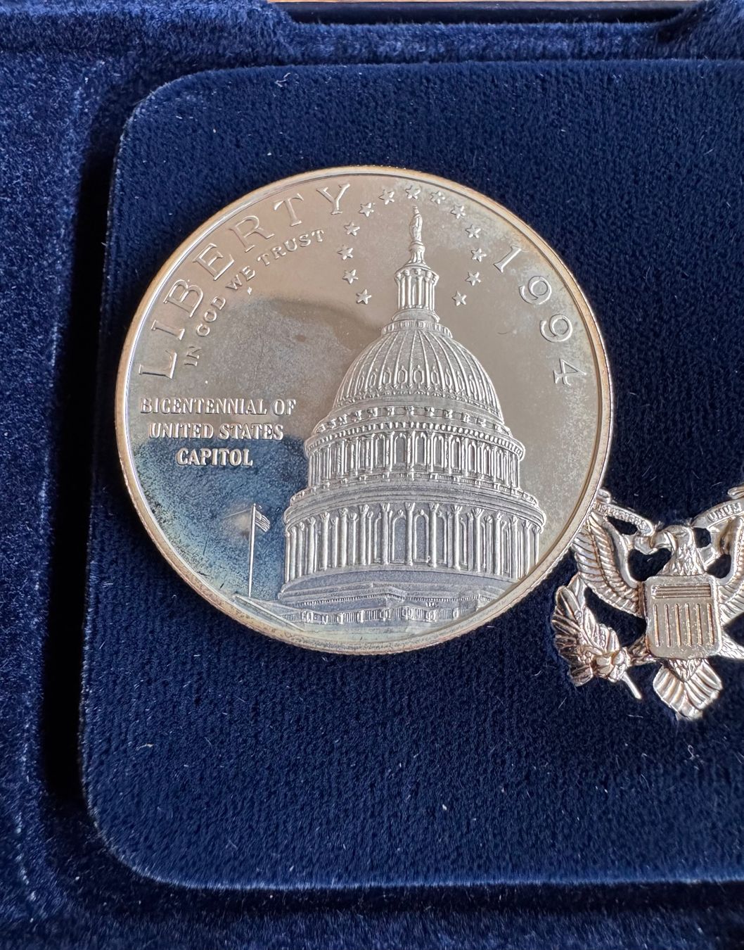 Tutti le monete: US Capitol Bicentennial Silberdollar 1994 - Full Set! – Usato da Ebikon venduto da Dmasterx 4
