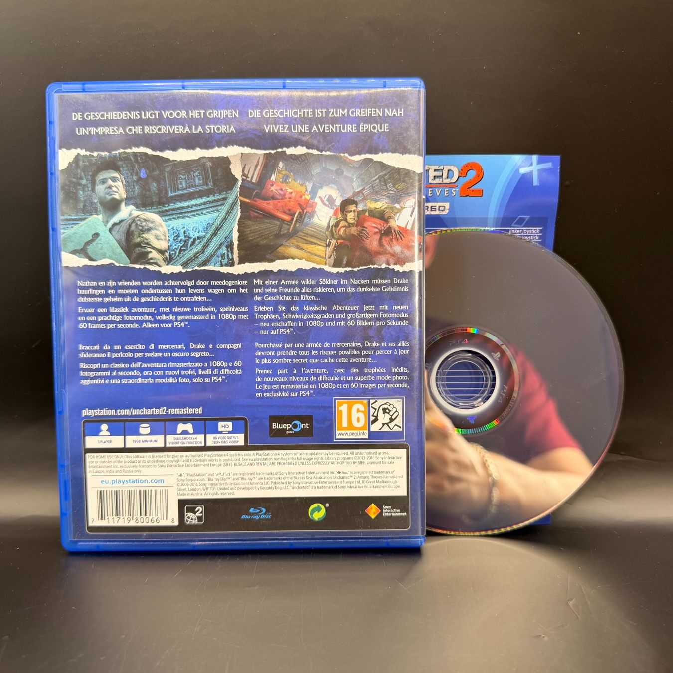 Sony Spiele: Uncharted 2 Among Thieves Remastered Playstation 4 – Gebraucht aus Düdingen von Nerdworld 1