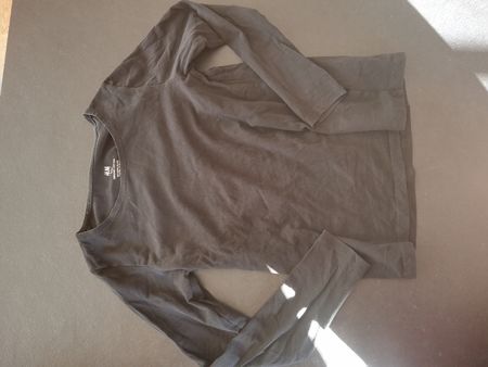 H&M Basic Organic Cotton Shirt, Gr. 134/140 gebraucht