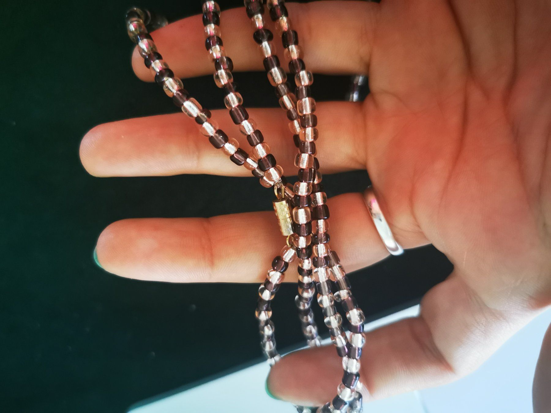 Catenine: Hand made Perlenkette (2 styles) – Nuovo e nell'imballaggio originale da Münsingen venduto da InnaN 4