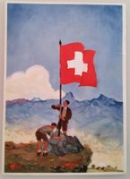 Bundesfeierpostkarte Nr.69 - 1939 - Knabe mit Schweizerfahne