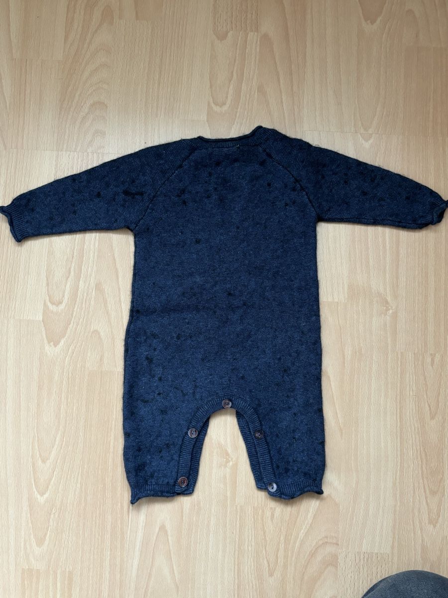 Lotti & Set di vestiti: 1x Stramplers, 80% Baumwolle, Gr. 62, Dunkelblaue – Usato da Prêles venduto da 21rena 1