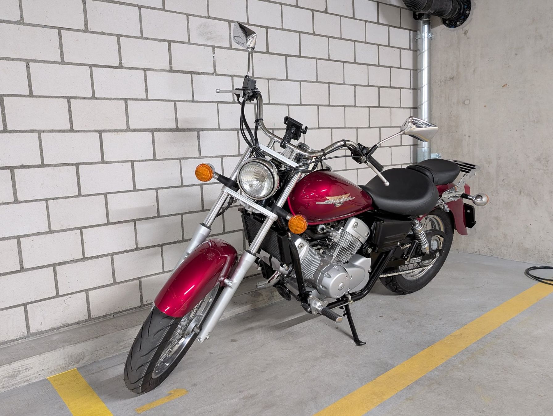 Honda Chopper: Honda VT 125 C Shadow – Usato da Zürich venduto da Bertram313 1