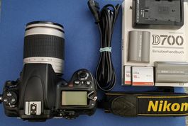 Nikon D700 mit Nikon 28-100 mm Objektiv