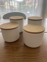 4 Aufbewahrungsdosen weiss