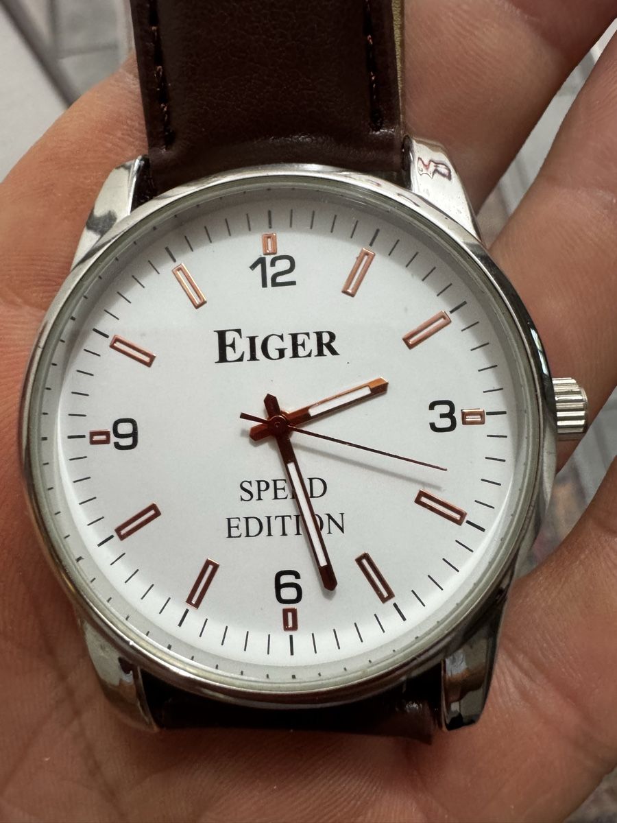 Eiger Orologi: Eiger Speed Edition White Dial Watch - Great Condition – Nuovo (secondo la descrizione) da Gerlafingen venduto da naj_vj8s 5