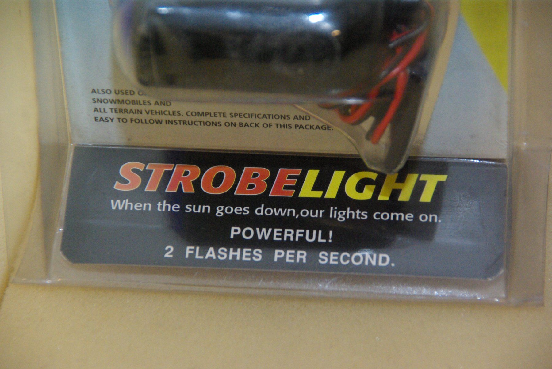 Tutti pezzi di ricambio auto: MEGA FLASH - Strobe Light - 12 Volt – Nuovo e nell'imballaggio originale da Herisau venduto da Cevianer1844 2